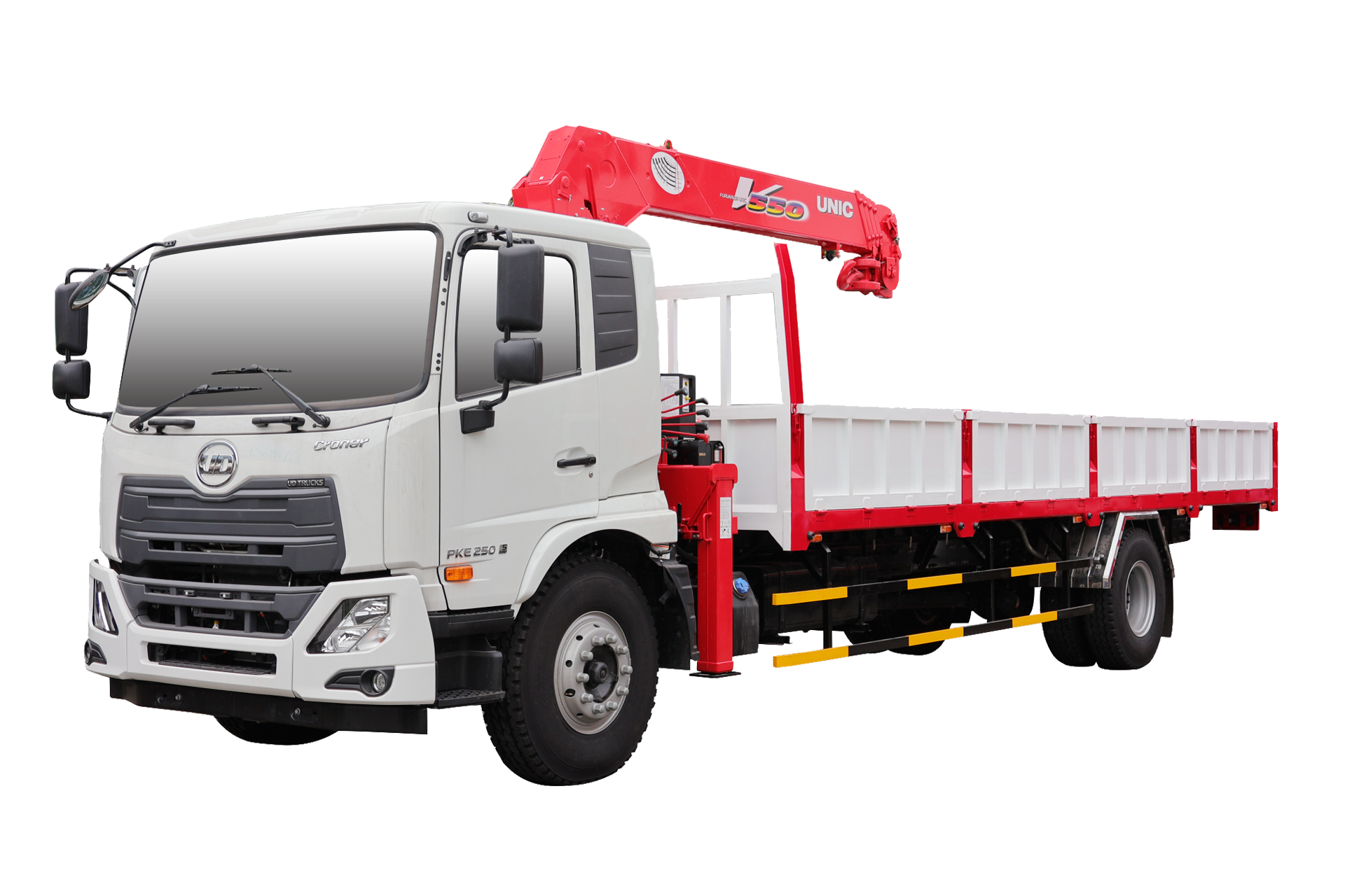 XE TẢI CẨU UNIC 5 TẤN UD TRUCKS PKE 250 WB6500 VT